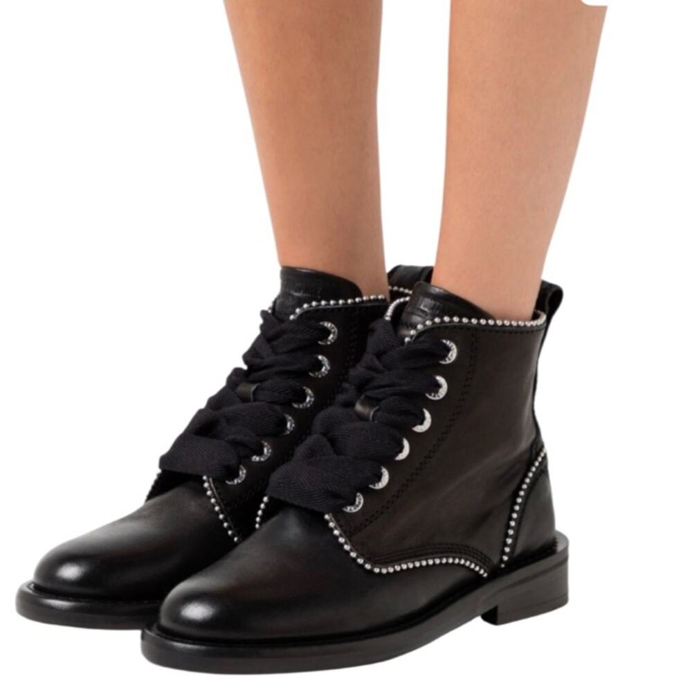 Zadig & Voltaire Laureen Roma Boot $498 Black New In Box. Size: 6US / 36EU